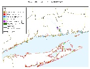 Sea level rise planning map of Connecticut