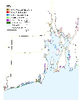 Rhode Island and Providence Plantations sea level rise planning map