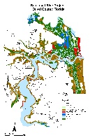 Jacksonville, Florida sea level rise planning map