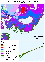 Ocracoke and Swan Quarter. Sea level rise planning map