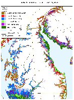 Fenwick Island to Wilmington, Delaware: sea level rise planning map